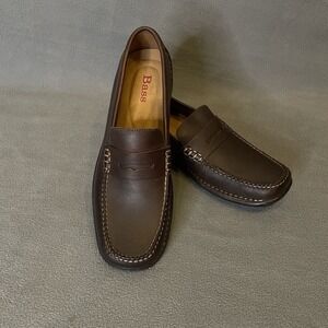 GH Bass Weejuns Penny Loafer Mens 9 Leather Brown Dress Shoes Med Width